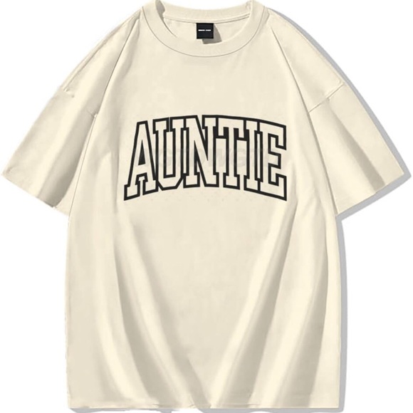 Tops - 'AUNTIE' Graphic T-Shirt